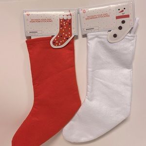 10 Target 🎯 Playground DIY make your own Christmas stocking. Set of 5 each